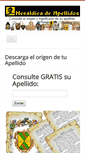 Mobile Screenshot of heraldicadeapellidos.com